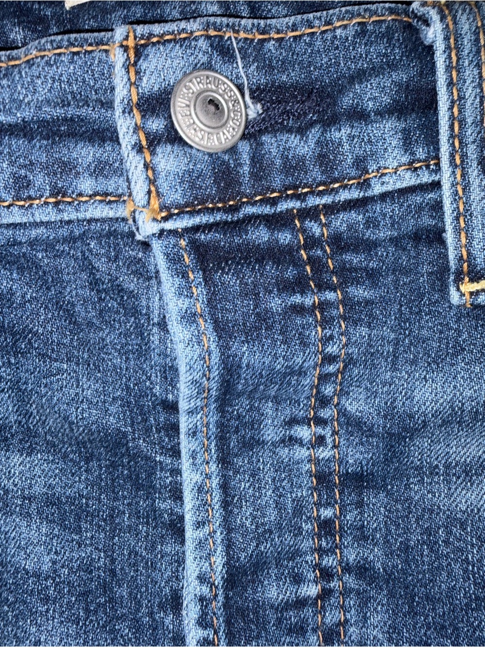 Levi’s Ribcage Straight Ankle Jeans W28 L27 Dial Up The Music - Picture 5 of 10